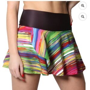 Faye + Florie Holly Tennis Skirt Color Stripe medium